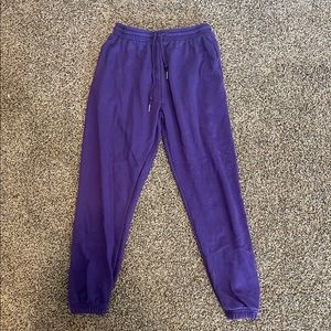 Waitfairy Womens Winter High Waisted Sweatpants Drawstring Jogger Sweat Pants